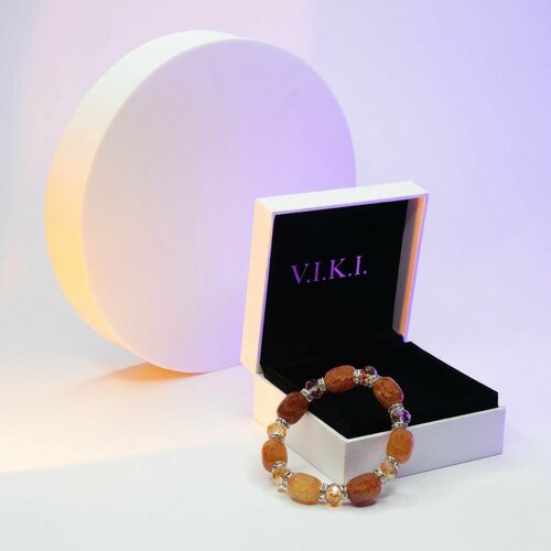 Браслет, агат, зеленый