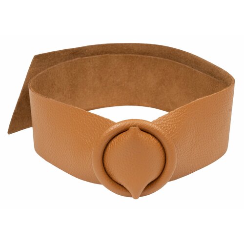 фото Ремень sefaro, размер one size, горчичный