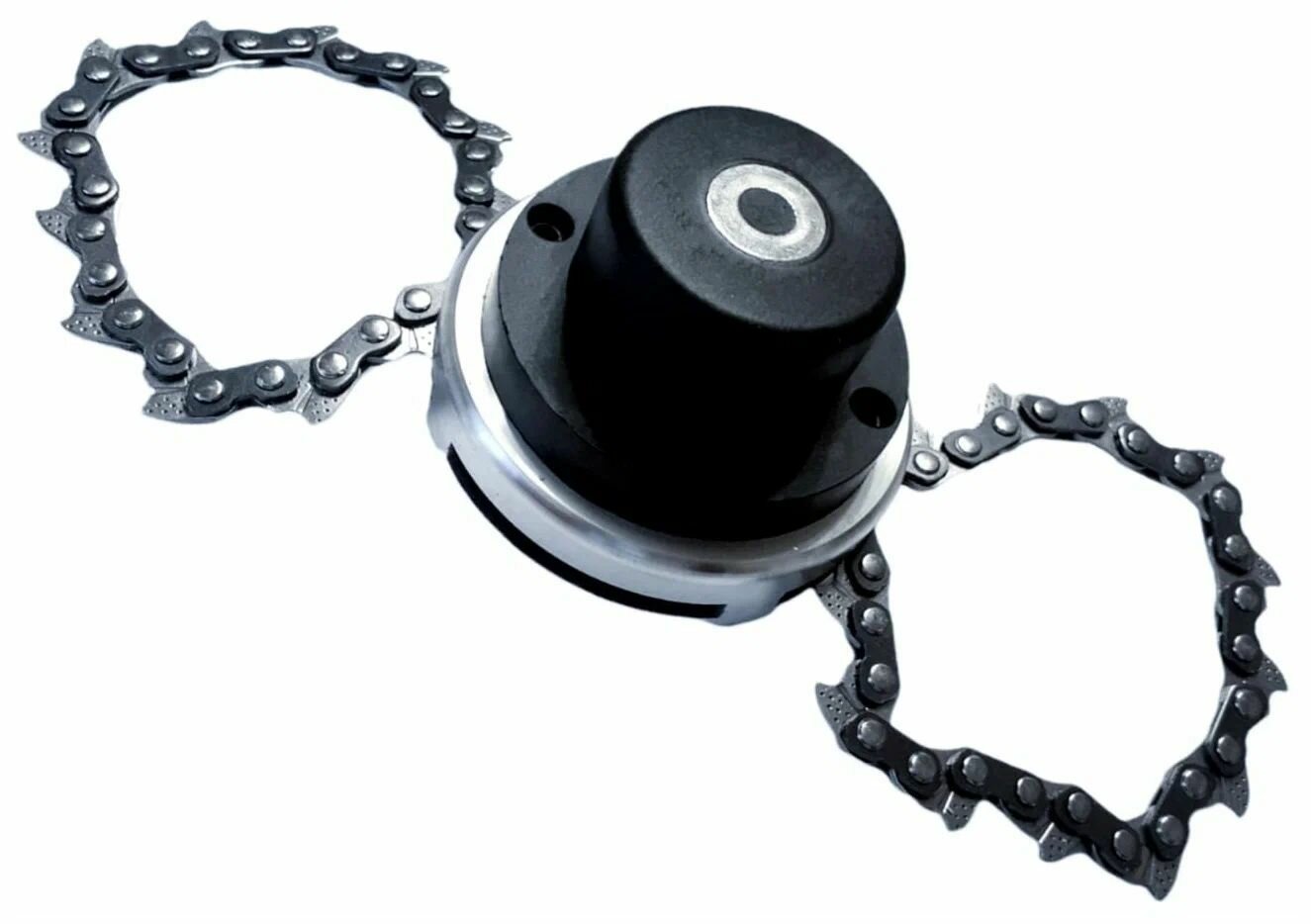 фото Головка для триммера с цепью для бензопилы YM-065