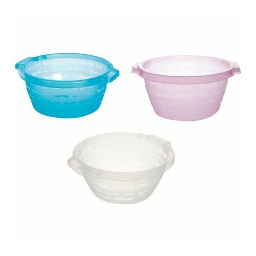 Таз GENSINI 7,5л d 29см пластик в ассортименте