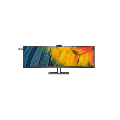 PHILIPS Монитор LCD 45 329 5120x1440dualQHD VA Curved nonGLARE 75 Hz 450cdm2 H178V178 30001 80M1 167M 4ms 2xHDMI DP USB-C USB-Hub Height adj Tilt Swivel Speakers Camera 3Y Black 14964600₽