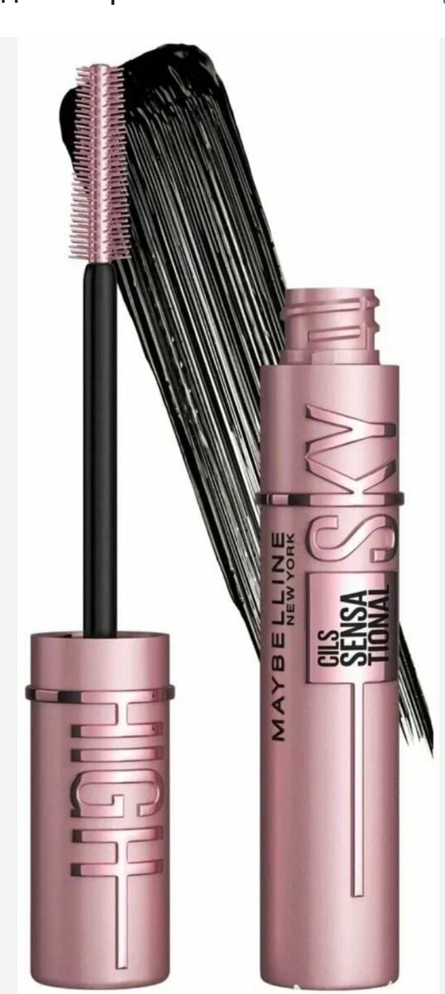 Maybelline New York Тушь для ресниц Lash Sensational Sky High, черный