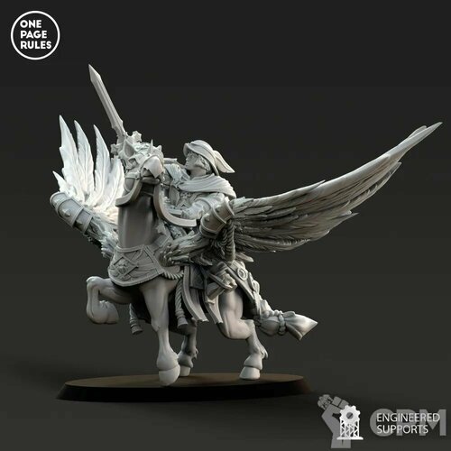 Warhammer Empire Captain on Pegasus Lance 2/Имперский Капитан на Пегасе 2