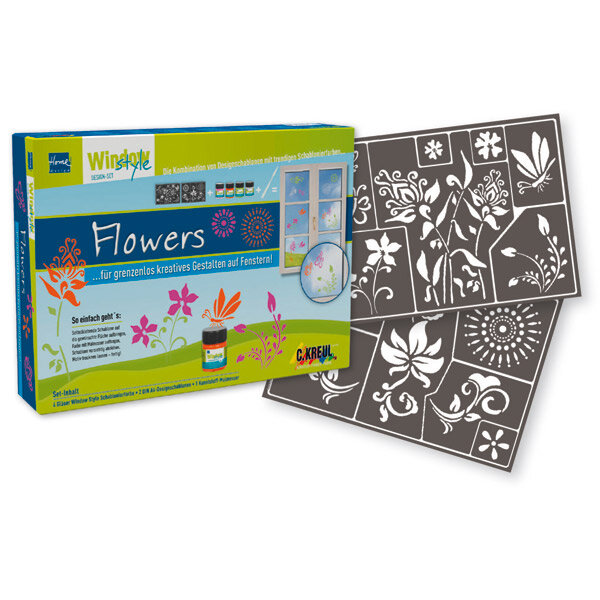 фото Набор красок для стекла Window Style цветы от C.KREUL
