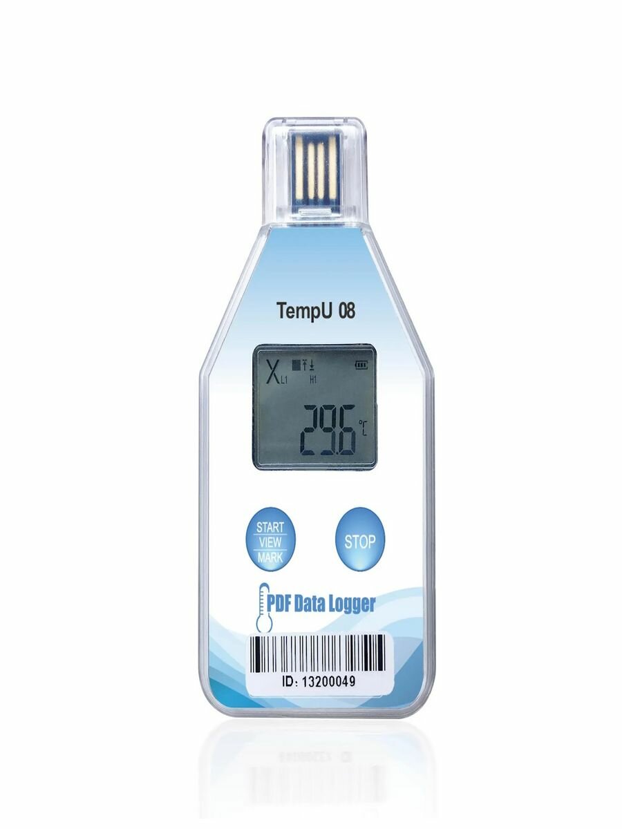 Регистратор температуры и влажности Data Logger TempU08B