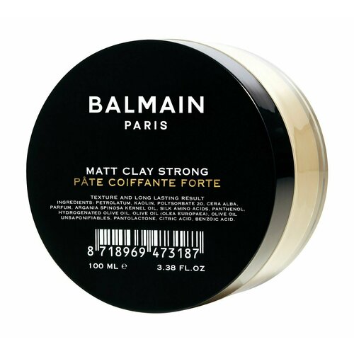 Матирующая глина для волос сильной фиксации Balmain Matt Clay Strong матирующая глина сильной фиксации balmain paris matt clay strong 100 мл