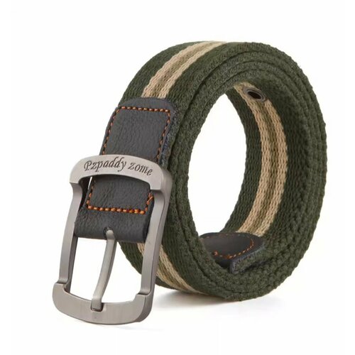 фото Ремень , размер 125, хаки, бежевый zome