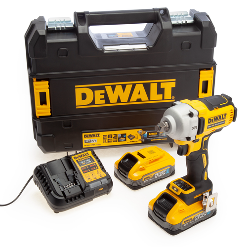Аккумуляторный гайковерт DeWALT DCF891H2T 6600000₽