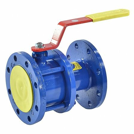 фото Кран маршал шаровый стальной фланцевый Ду-80 Ру-16 L=210мм 11с67п