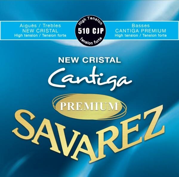 Струны для классической гитары Savarez 510CJP High Tension New Cristal Cantiga