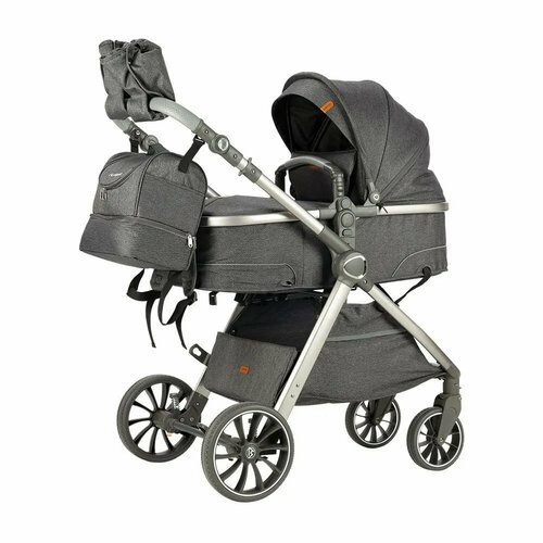 Детская коляска для новорожденных 2в1Люксмом V8 детская прогулочная коляска люксмом v3