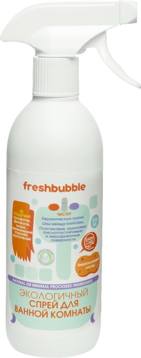 Универсальный спрей для ванной комнаты Freshbubble - фотография № 5