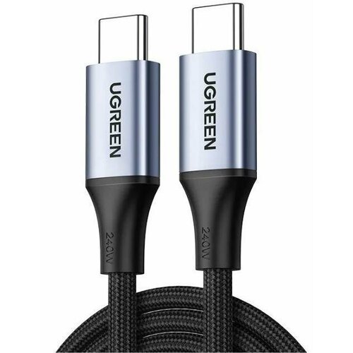 кабель ugreen usb type c 0 5m черный Кабель UGREEN US535 USB-C Cable 2 m Чёрный