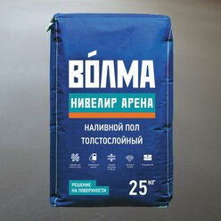 Пол наливной цементный волма-нивелир Арена 25кг