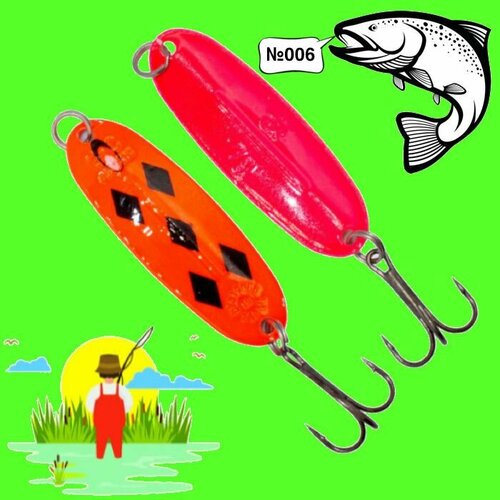 фото Блесна для зимней ловли форели gс will"mans / 7 гр, 57 мм, цвет №006/ вильямс для рыбалки на форель и хищника grows culture