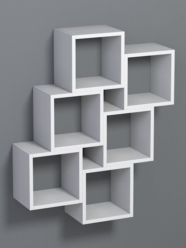 Полка настенная "вайб" №13, Белый. Производитель товара - компания Westcom.