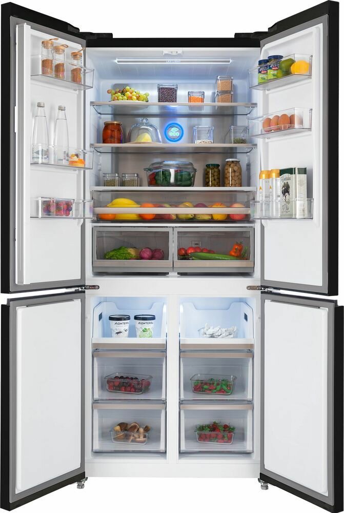 Холодильник Hiberg RFQ-600DX NFGB inverter - фотография № 15