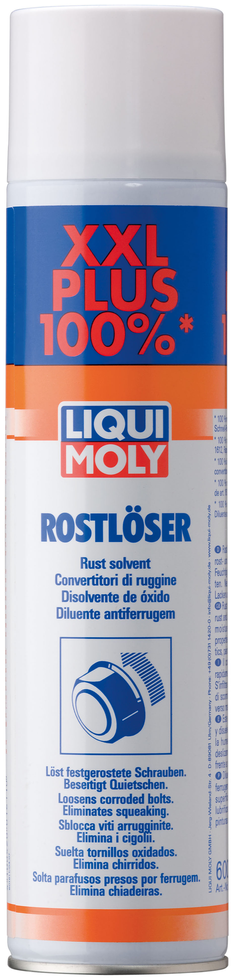 LIQUI MOLY 39014 растворитель ржавчины rostloser xxl, 600мл