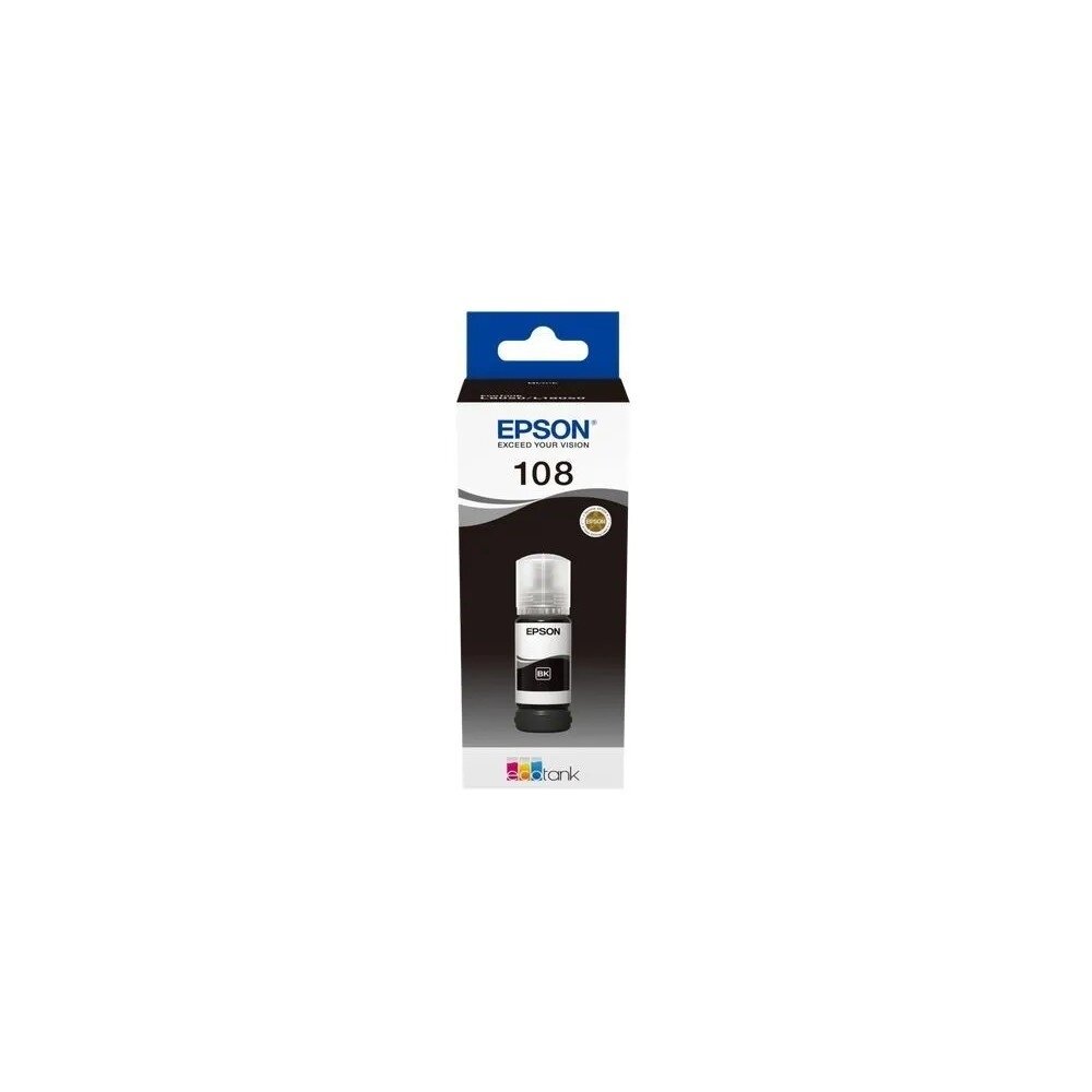 Контейнер Epson C13T09C14A 108 EcoTank Ink черный 70ml (L8050/L18050)