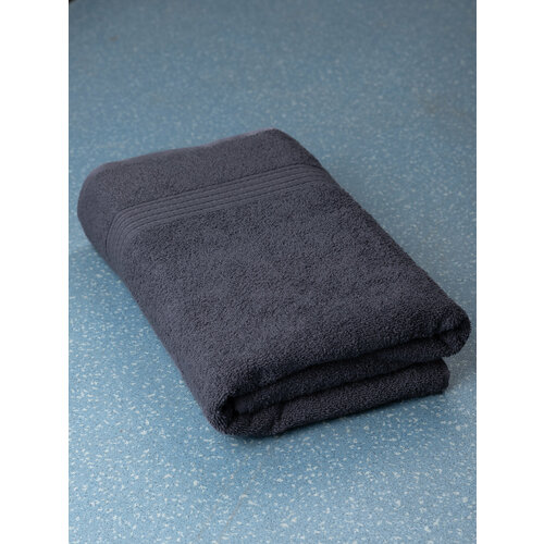 Полотенце махровое банное 70х130 см Графит
