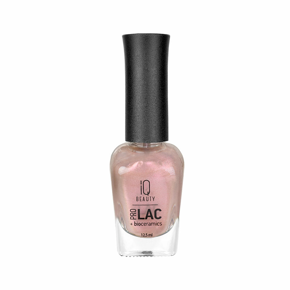 Лак для ногтей IQ Beauty PROLAC+bioceramics укрепляющий 082 Peach Bellini, 12.5 мл