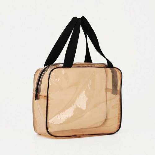 фото Косметичка 25х17, коричневый promarket