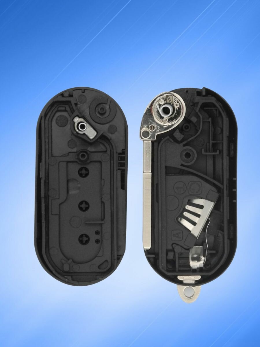 Корпус ключа зажигания автомобиля с 3 кнопками для Фиат / Fiat