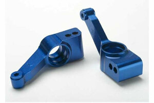 Запчасти для Traxxas TRAXXAS запчасти Carriers, stub axle (blue-anodized 6061-T6 aluminum)(rear)(2)