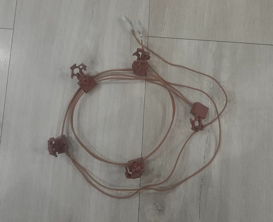 фото Микровыключатель/Выключатели электроподжига варочной поверхности комплект их 4 штук MS930-5E4 T130 0.1A 250V Ariston/Indesit/Бош/Whirlpool C00111243