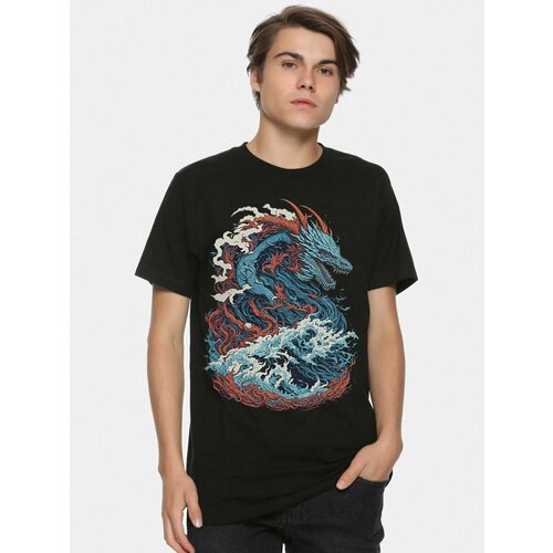 фото Футболка design heroes, размер xs, черный