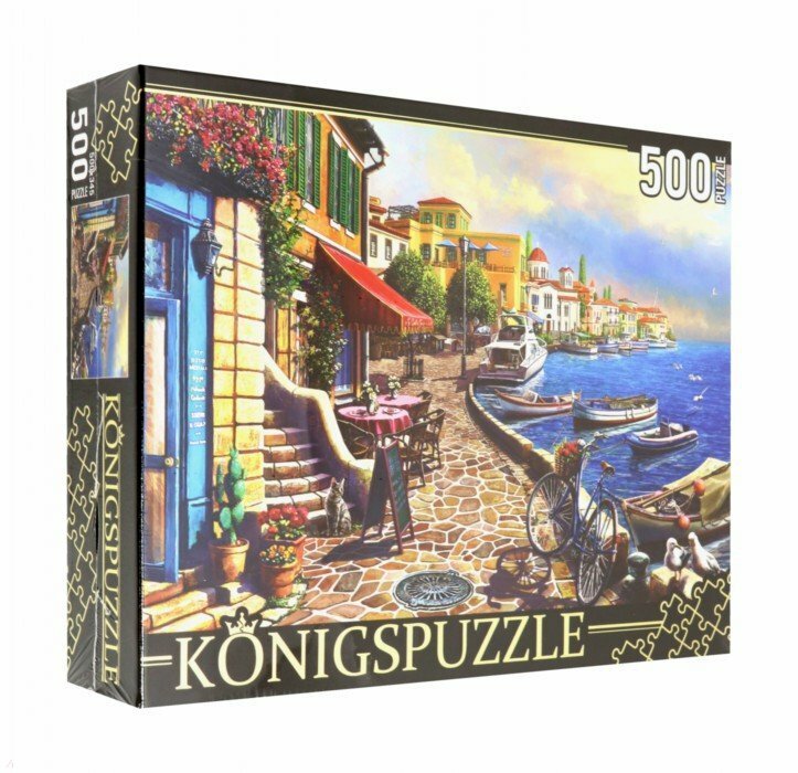 Puzzle-500 Европейская набережная (ХК500-6319) Konigspuzzle - фото №2