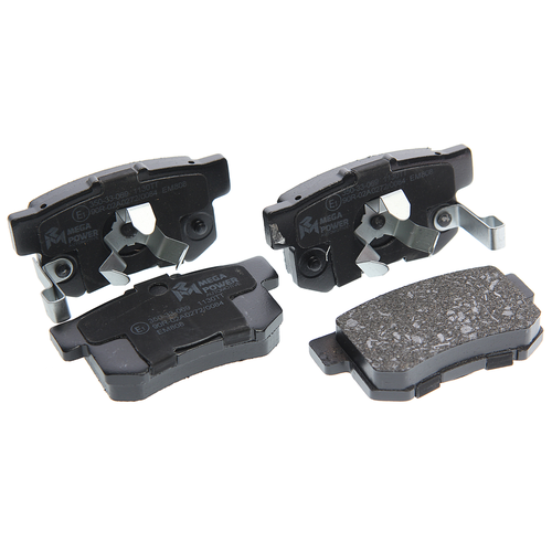 Колодки тормозные Accord (08-), CR-V (05-06) задние (4шт.) MEGAPOWER