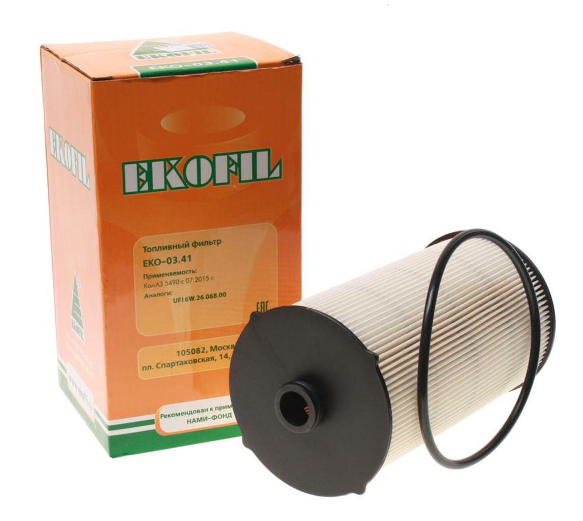 Фильтр топливный КАМАЗ-5490 грубой очистки EKOFIL
