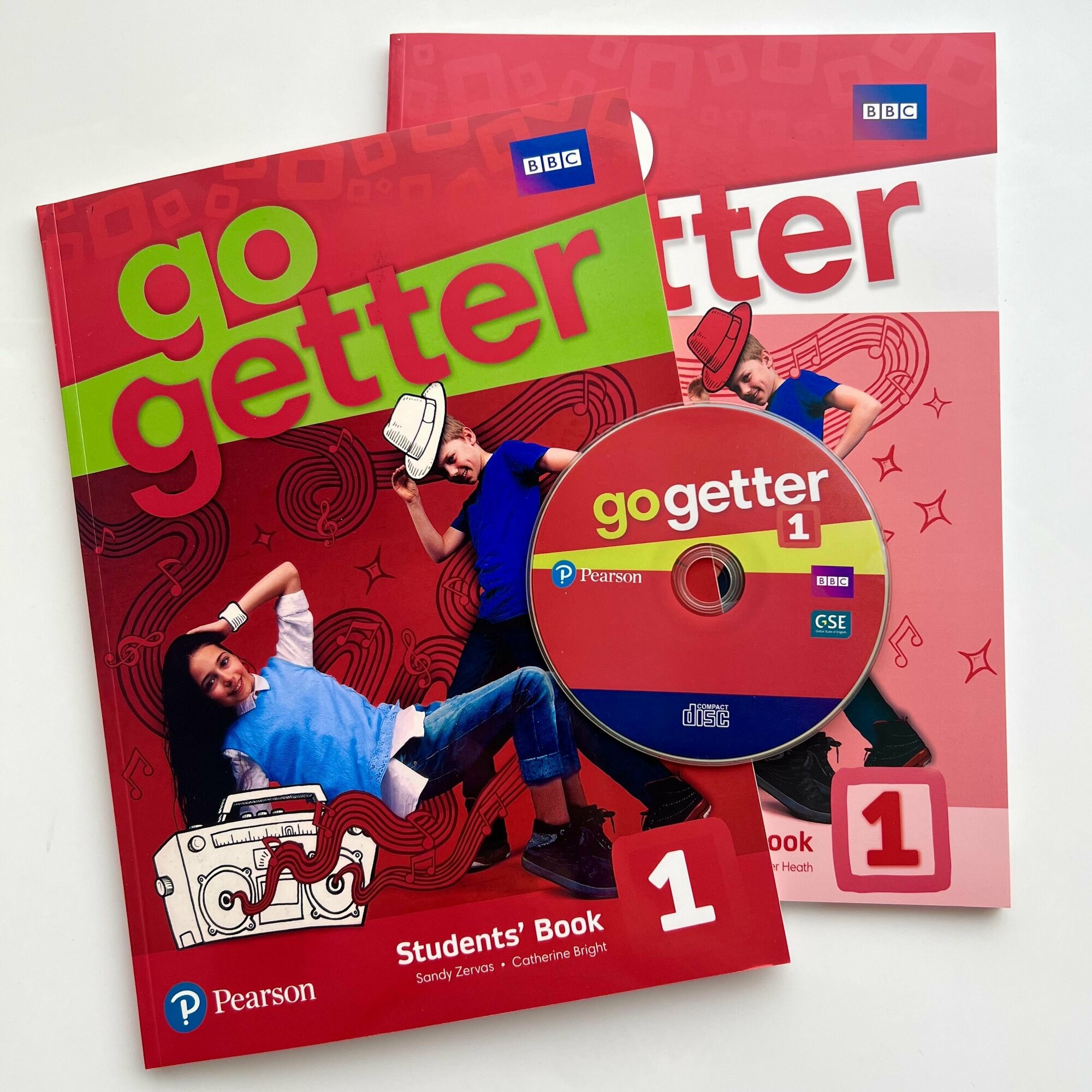 Go Getter 1. полный комплект: Student's Book (учебник) +Workbook (рабочая тетрадь)+CD диск