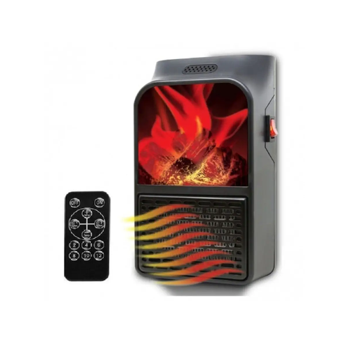 Обогреватель- тепловентилятор с подсветкой Тепловая пушка с LED подсветкой Обогреватель в розетку 2 в 1 SUPERNOWA 1190₽