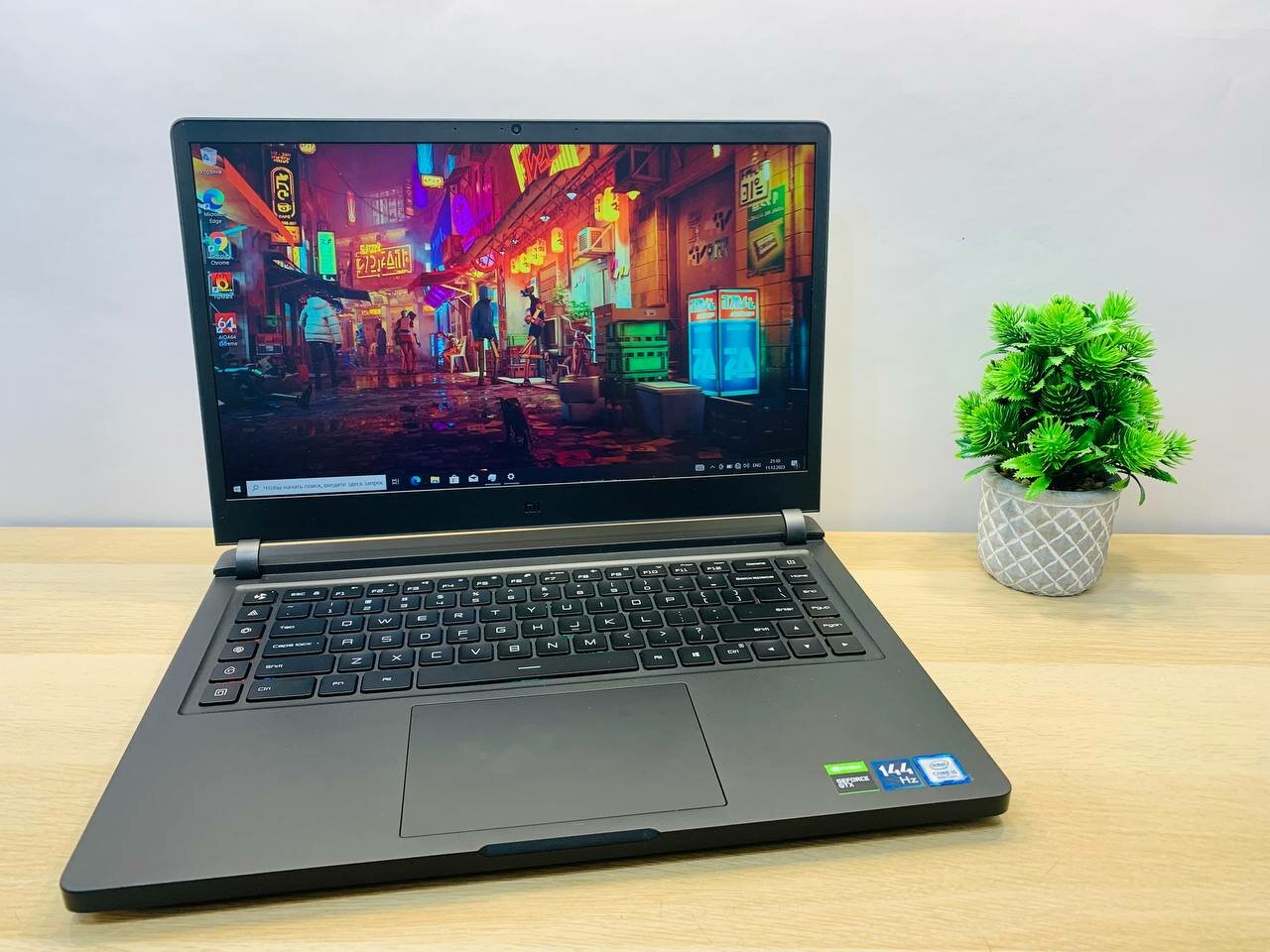 15" Игровой ноутбук Xiaomi. Intel core i5-9300H 2,4 Ггц 4 ядра 8 потоков / 16 ГБ DDR4 / 250 ГБ SSD + 512 ГБ SSD / GTX 1660 TI