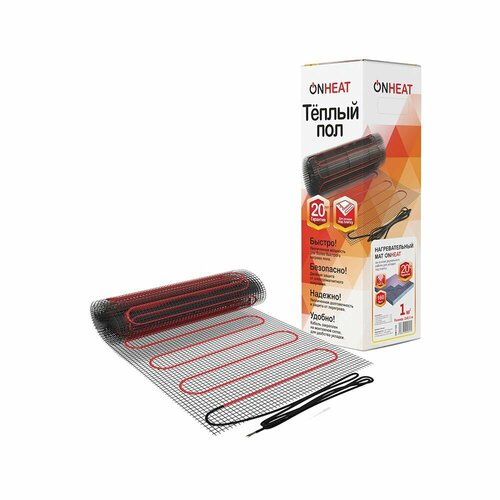 Мат нагревательный ONHEAT 1 м2 160 Вт