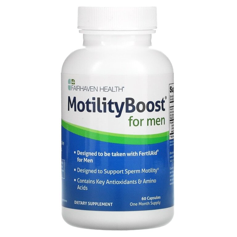 Fairhaven Health, MotilityBoost, для мужчин, 60 капсул