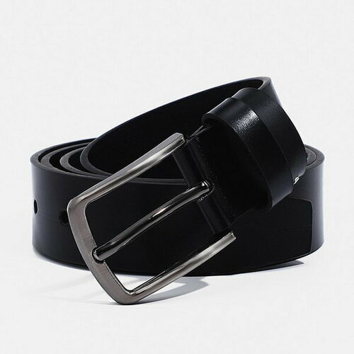 фото Ремень сима-ленд, размер 125, черный сима-лэнд