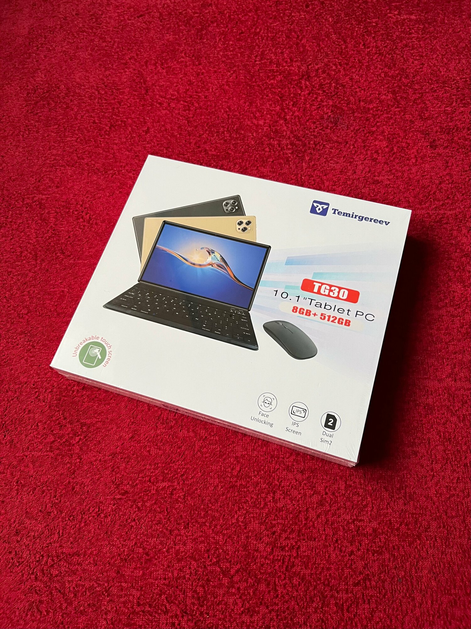 10.1" Планшет Temirgereev 8/512 Гб, Dual SIM, 5000mAh, черный — фото 5