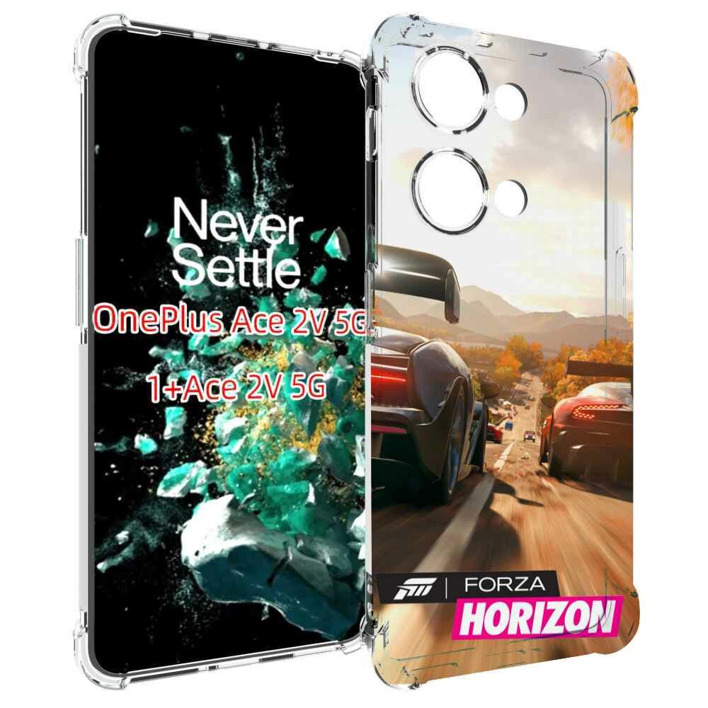 Чехол MyPads Forza Horizon для OnePlus Ace 2V задняя-панель-накладка-бампер