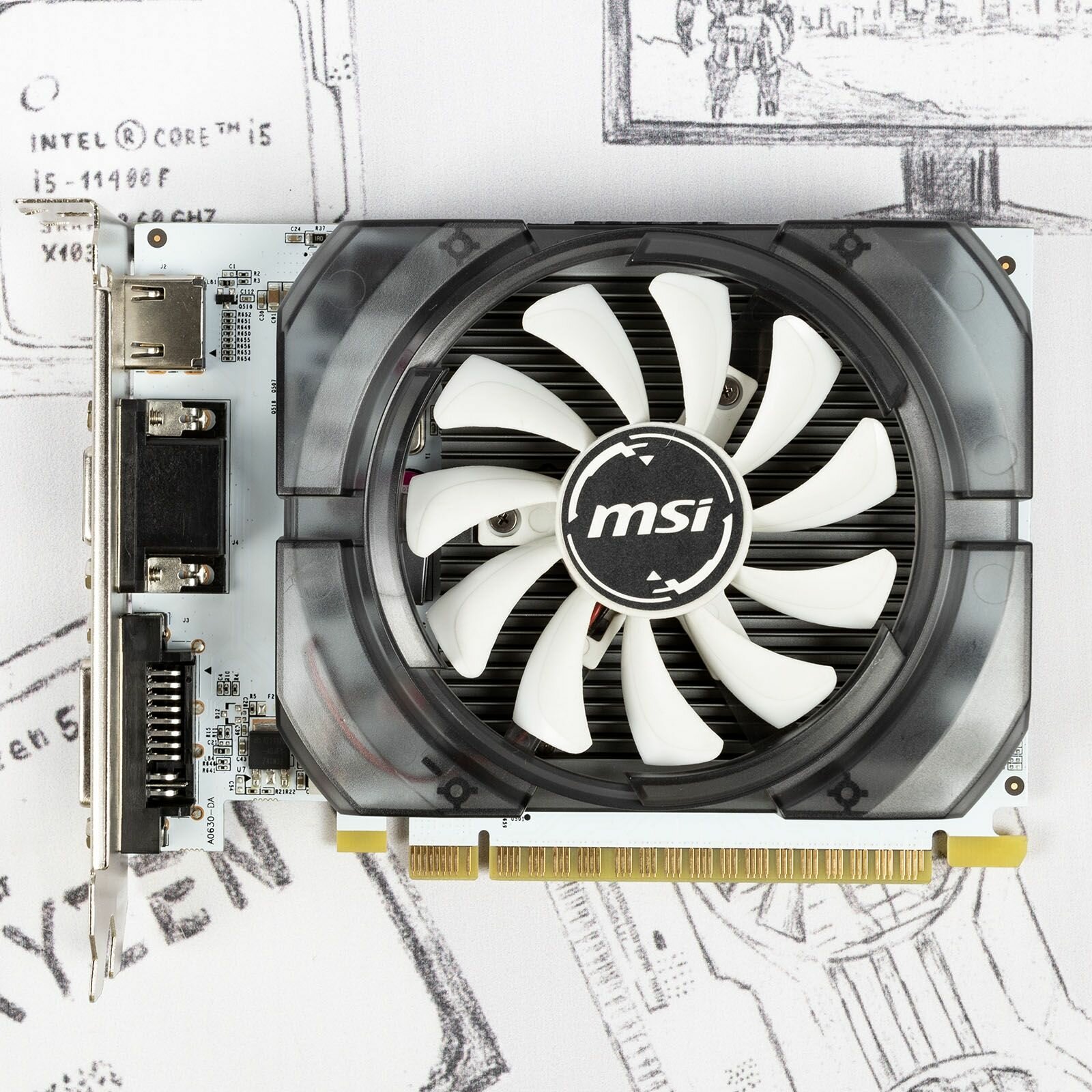 Видеокарта MSI GeForce GT 730 2GB (N730-2GD3V3) Retail