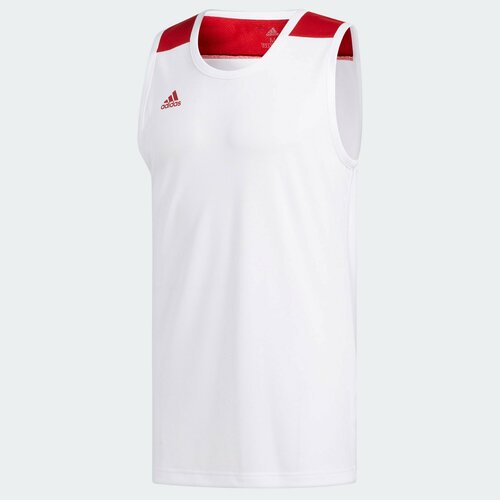 Майка adidas, размер 2XL, белый