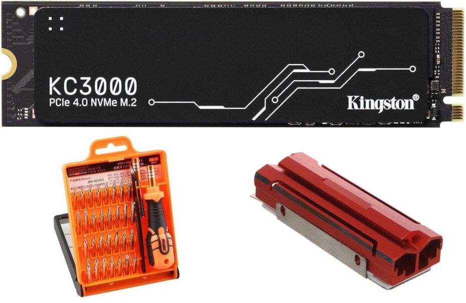 Твердотельный накопитель Kingston 1 ТБ M2 SKC3000S/1024G