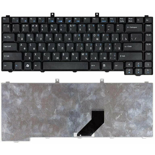 Клавиатура для ноутбука Acer Aspire 3100 5100 3690 3650 5610 черная клавиатура keyboard zeepdeep для ноутбука acer для aspire 3100 3600 3650 3690 5030 5100 5610 5630 5650 5680 mp 04653u4 6983