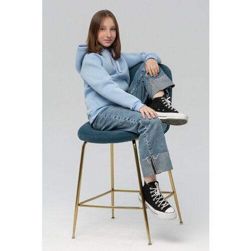 фото Худи магазин толстовок, размер l-42-44-teenage-(подростковый), голубой