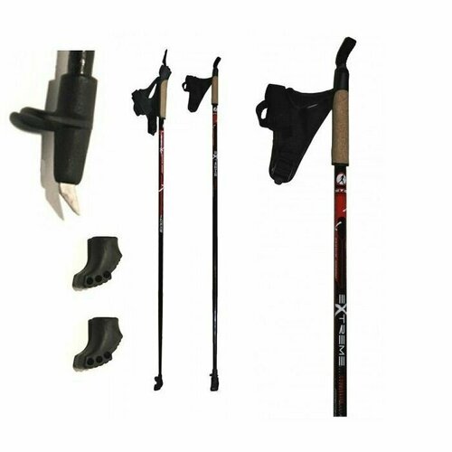 фото Палки для скандинавской ходьбы stc extreme (100% стекловолокно)