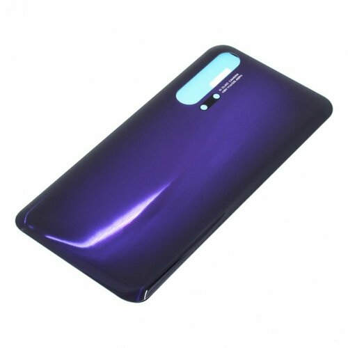 Задняя крышка для Huawei Honor 20 Pro 4G (YAL-L41) фиолетовый, AA шлейф для huawei honor 20 pro yal l41 на кнопку включения и кнопки громкости