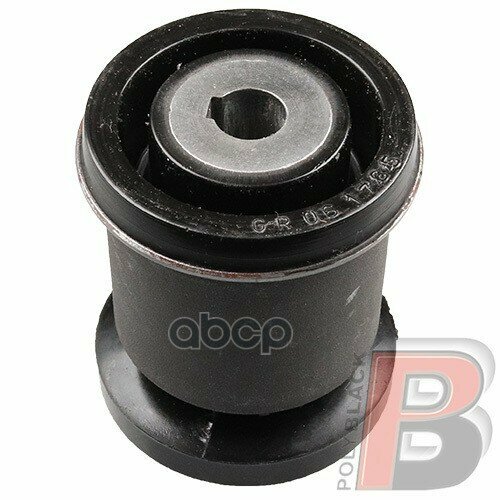Полиуретановый сайлентблок задней подвески, нижнего рычага, внутренний PolyBlack для MERCEDES BENZ VIANO W639 (03-10) оем A6393520450 арт. GR-06-1765