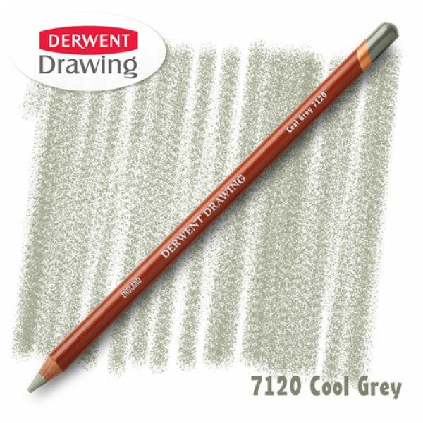 Карандаш Derwent Drawing 7120 Серый холодный (Cool-Grey)